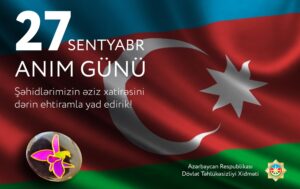 Anım Günü – 27 sentyabr